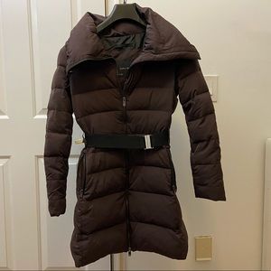 Zara women’s Puffer Jacket Dark Purple S